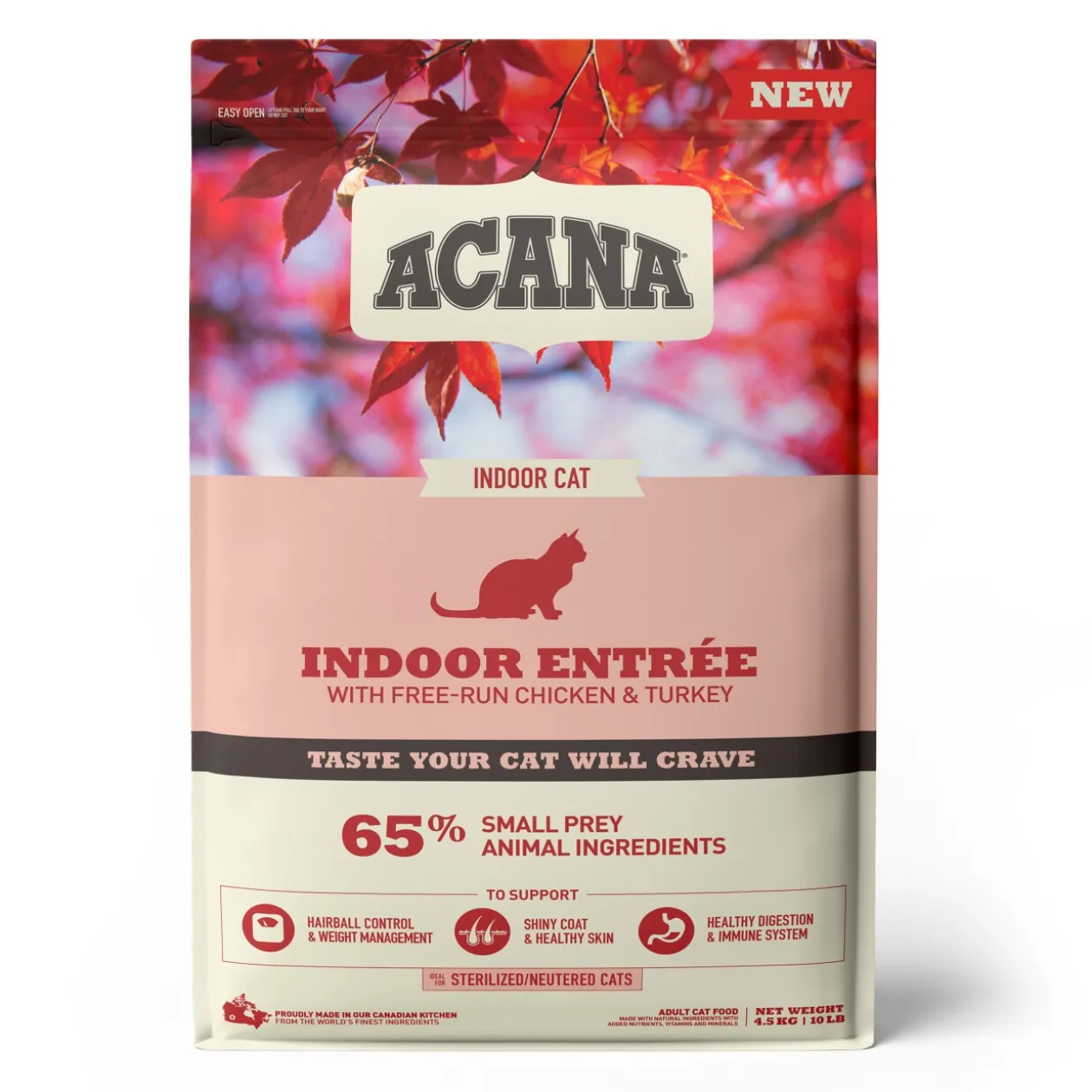 ACANA Indoor Entrée avec poulet, dinde et hareng 4,5 kg