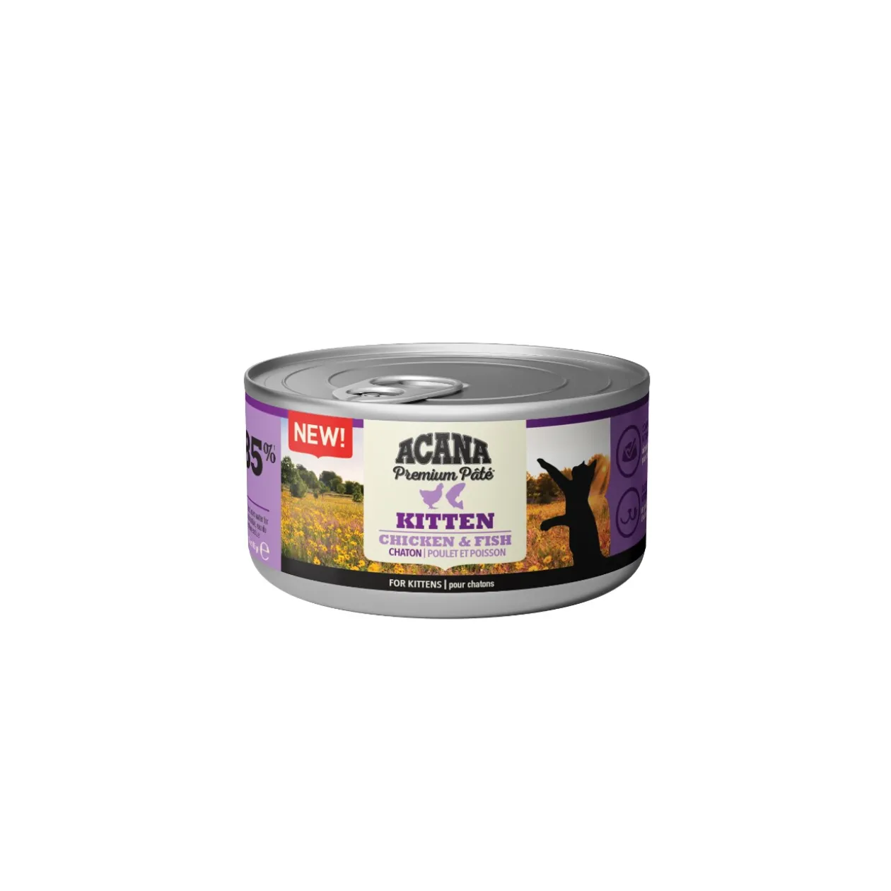 ACANA Premium Pâté Kitten poulet et poisson 24x85 g