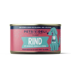 Adult bœuf au brocoli, à la papaye, à l’amarante & basilic 6 x 100 g Bœuf avec brocoli 6x200 g