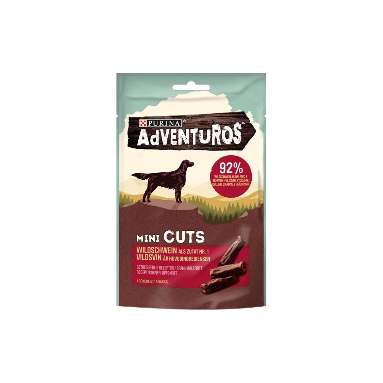 Adventuros Mini Cuts Sanglier 7 x 70 g