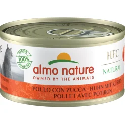 Almo nature HFC Natural Cat poulet avec potiron 24x70g