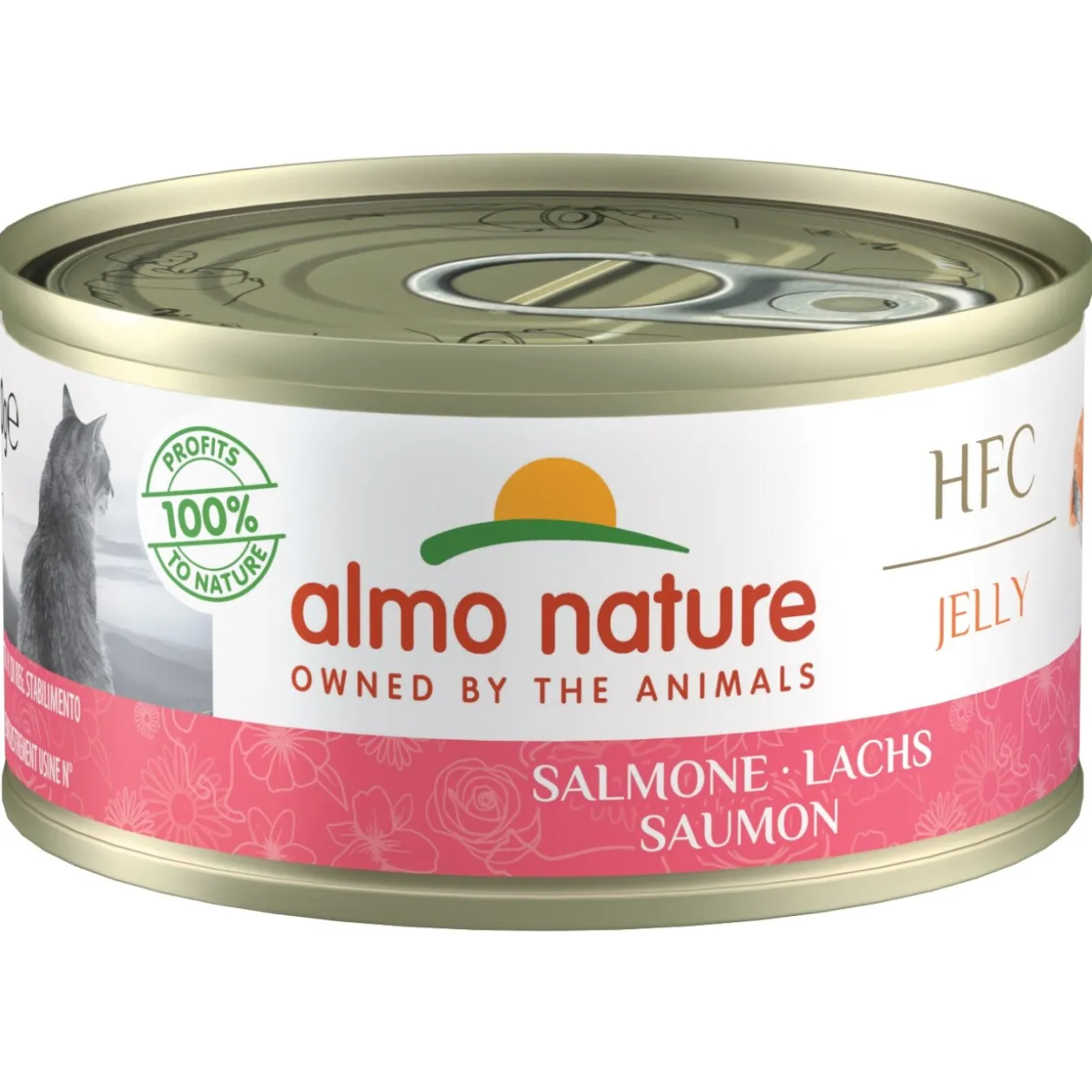 Almo nature Jelly Cat saumon 24x70g