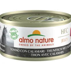 Almo nature Jelly 24x70g Thon avec calamars