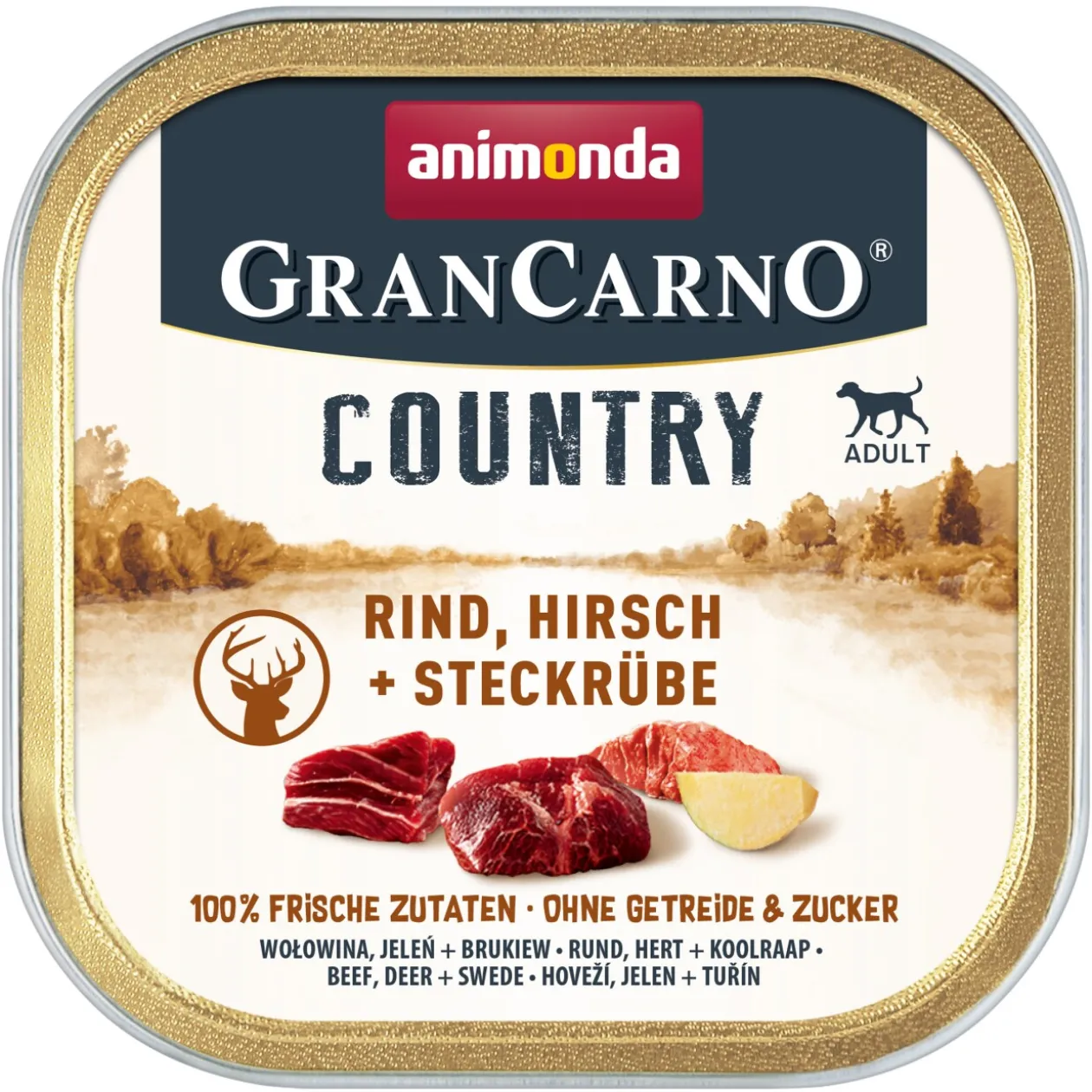 animonda GranCarno Adult Country Cerf & bœuf 22x150 g