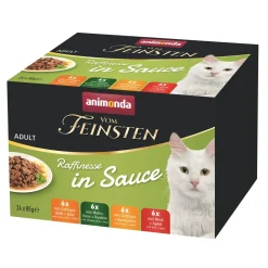 animonda Vom Feinsten Adult Raffinesse en Sauce Mixpack 24x85 g