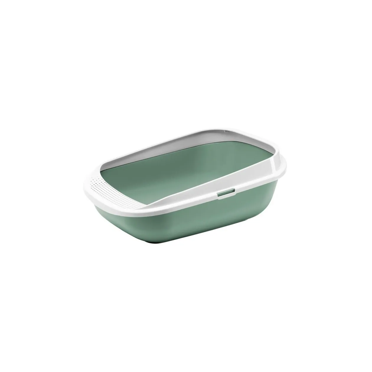 AniOne Bac à litière pour chat High Rim M menthe