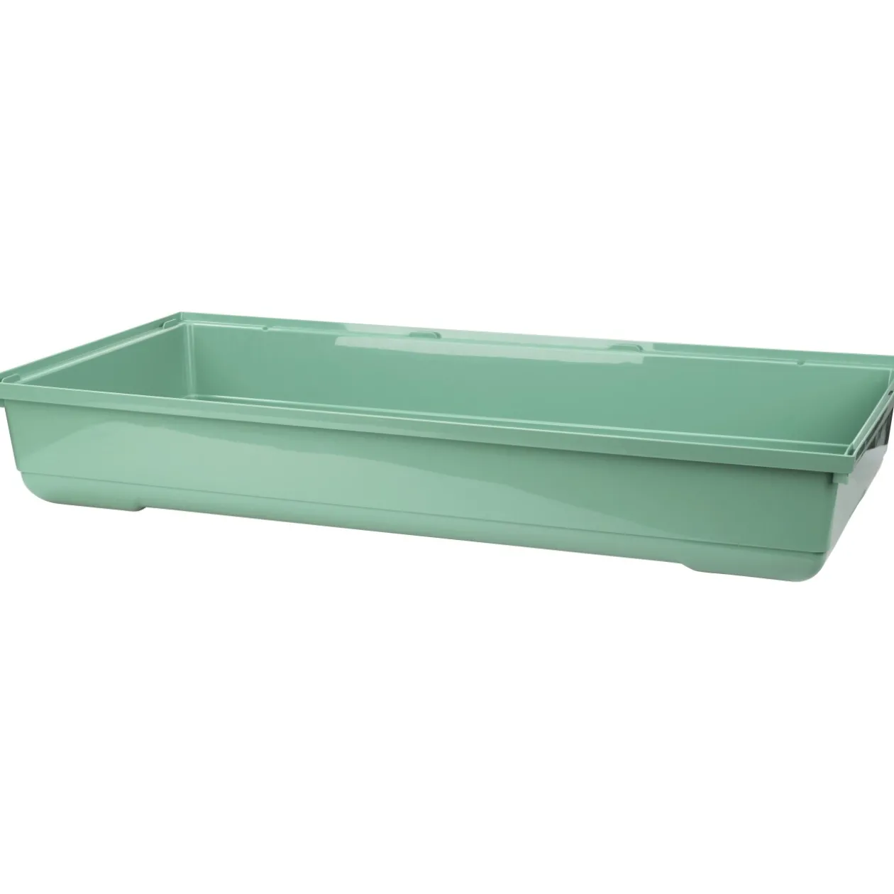 AniOne Bac de cage pour petits animaux vert M