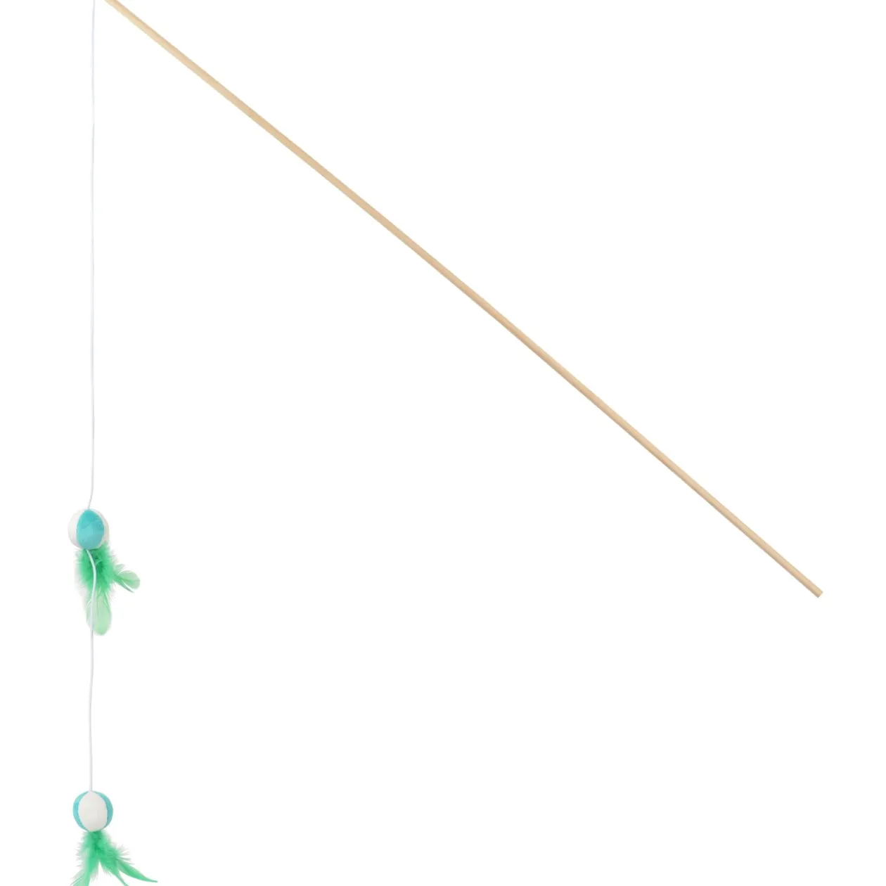 AniOne Jouet Canne à pêche Balles à ressort XL