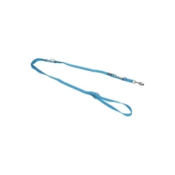 AniOne Laisse Comfort réfléchissante bleu S-M, 2 m