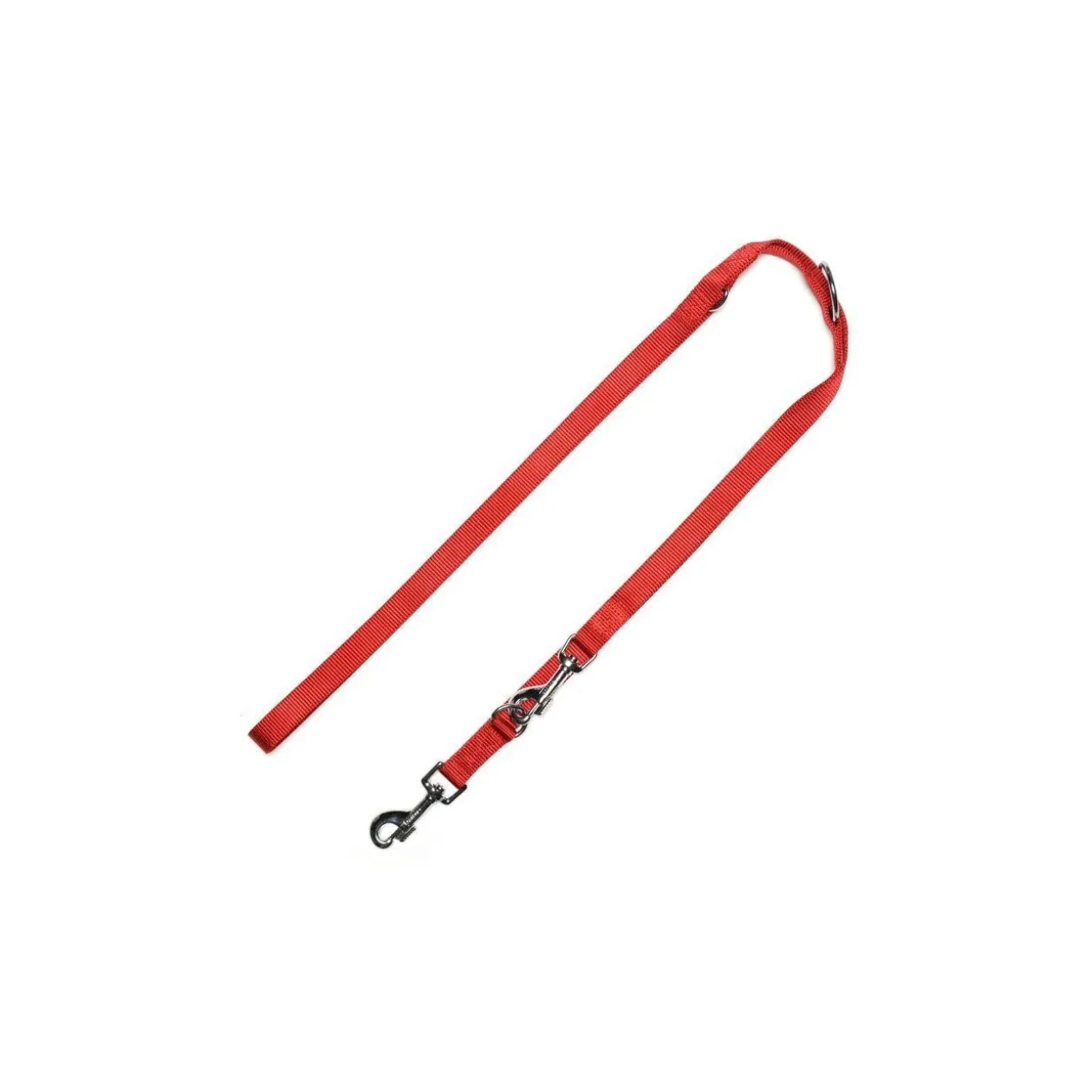 AniOne Laisse de présentation Classic rouge XS