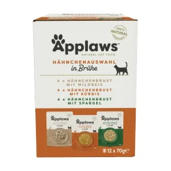 Applaws nourriture humide chat adulte multipack Variation de poulet 12x70 g