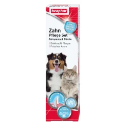 Beaphar Dentifrice et brosse pour dents