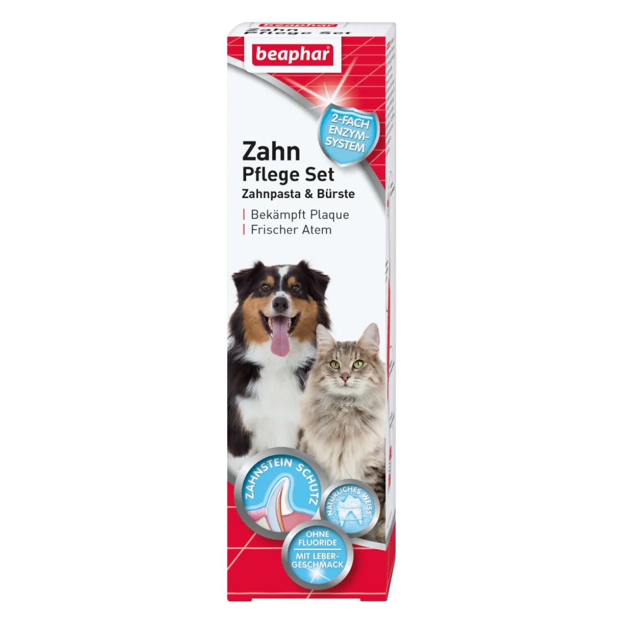 Beaphar Dentifrice et brosse pour dents