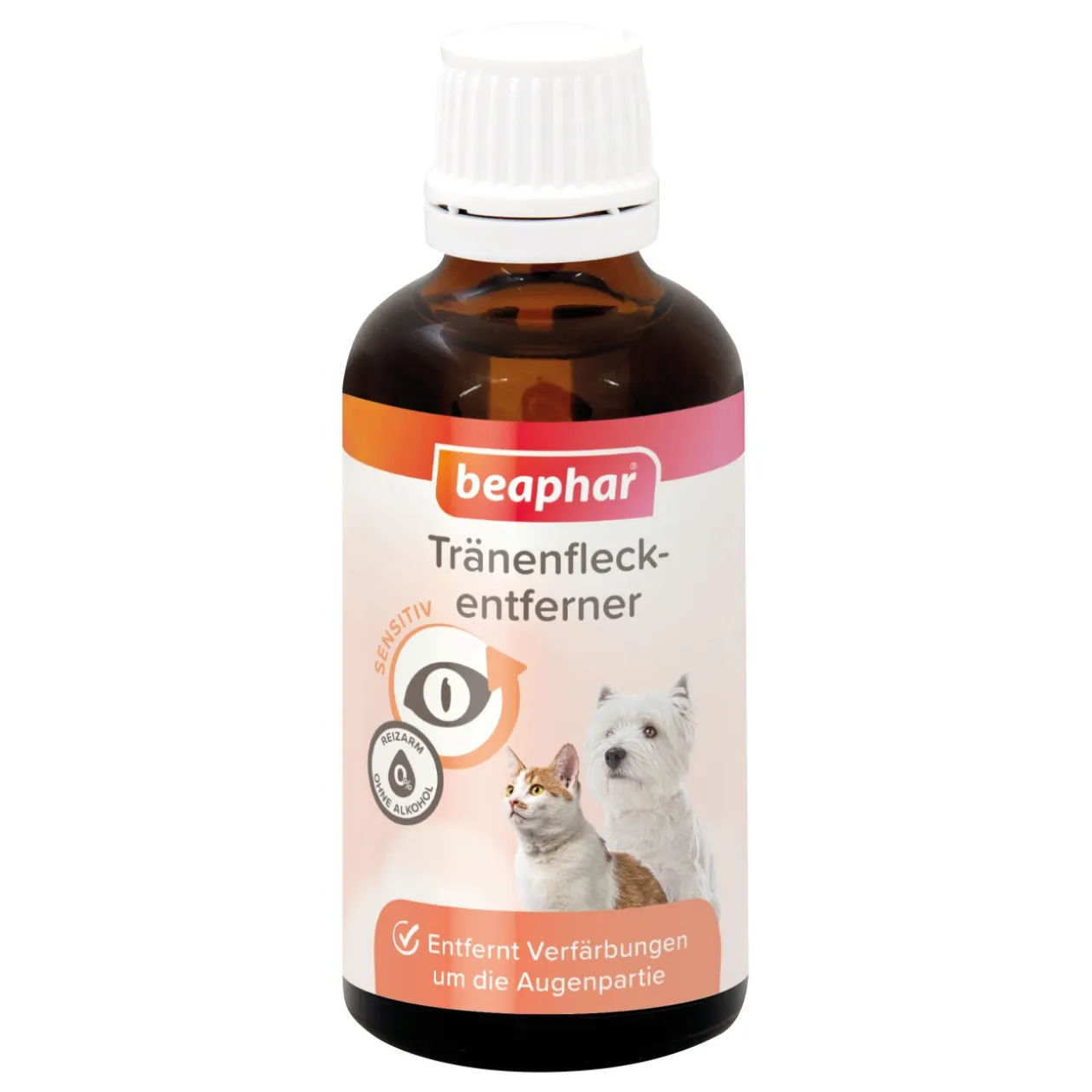 Beaphar Sensitiv Solution anti-traces de larmes 50 ml