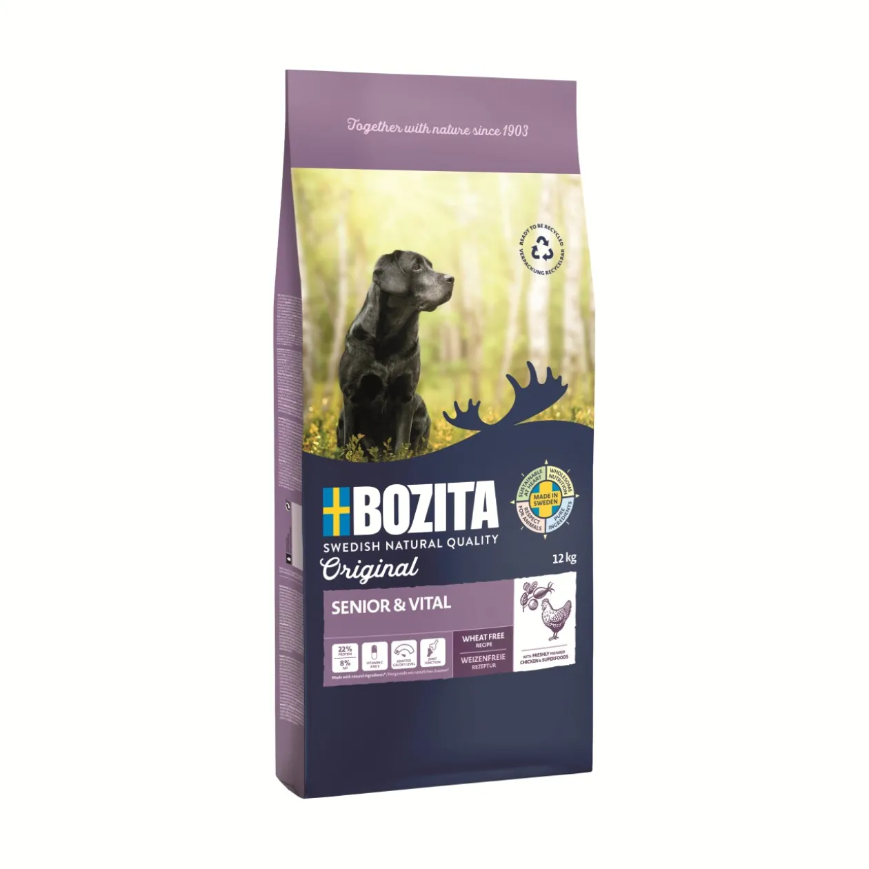 BOZITA Dog Original Adult Senior 12 kg