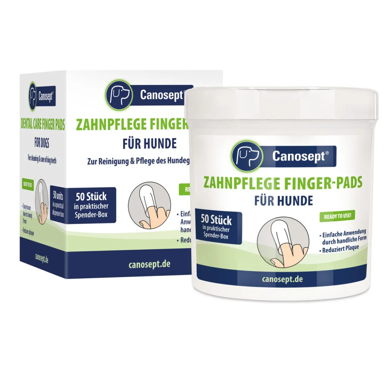 Canosept lingettes dentaires pour chiens 50 pièces
