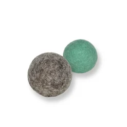 Catlab s Jouet pour chat Flinke balles en feutre de laine de mouton lot 2