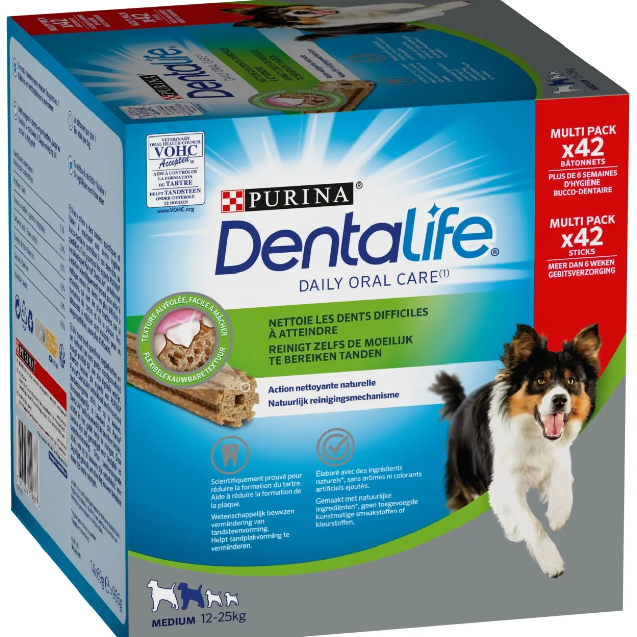 DentaLife Medium - 42 Friandises à mâcher pour chiens de taille moyenne