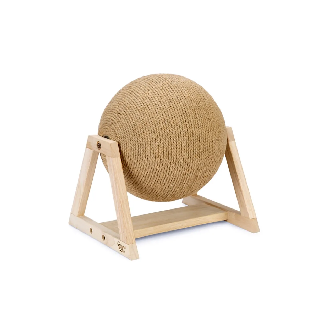 Designed by Lotte Balle à griffer Karlie DBL avec pied Xem