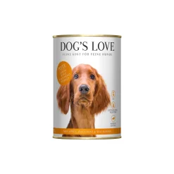 DOG'S LOVE Junior Dinde et courgettes 6x400 g