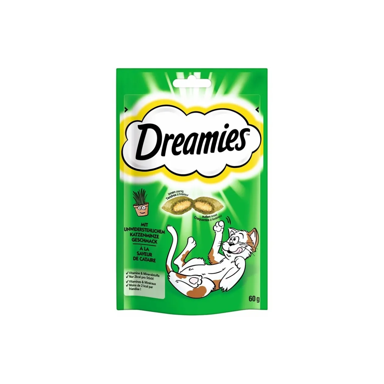 Dreamies 6 x 60 g Herbe aux chats