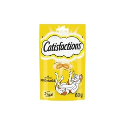 Dreamies CATISFACTIONS Friandises pour chat et chaton 6 x 60 g Fromage