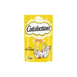 Dreamies CATISFACTIONS Friandises au fromage pour chat et chaton 180 g