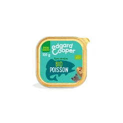 Edgard & Cooper BIO Barquette Chien Adulte Poisson 17x100 g