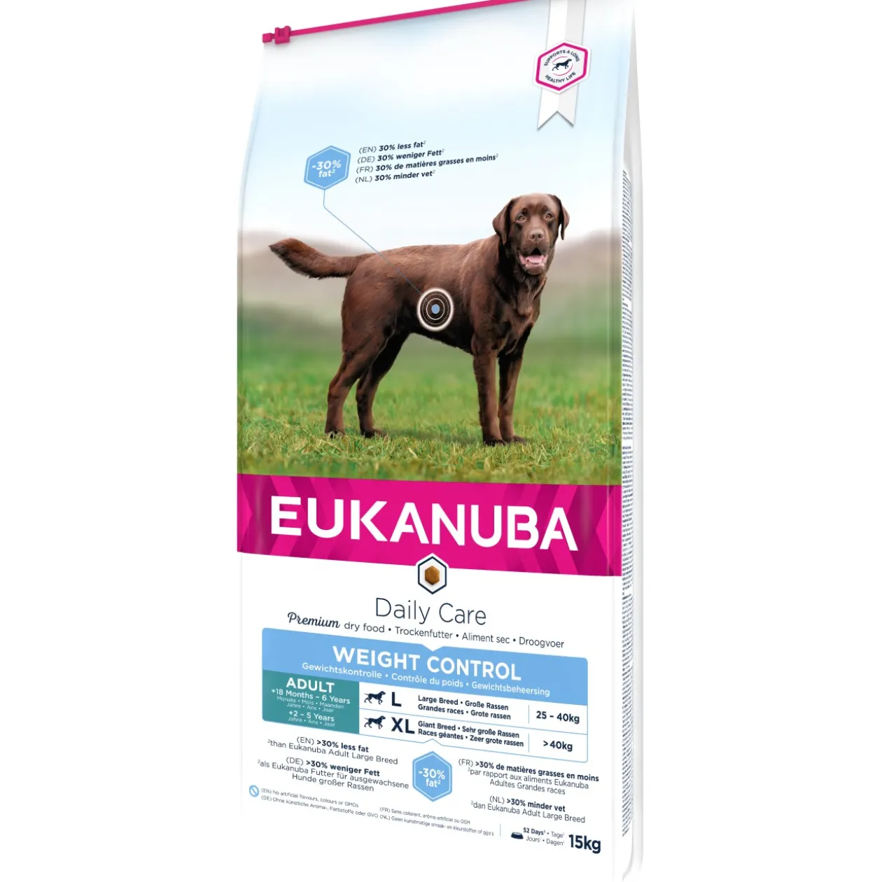 EUKANUBA Adult Weight Control Large Breed 15 kg