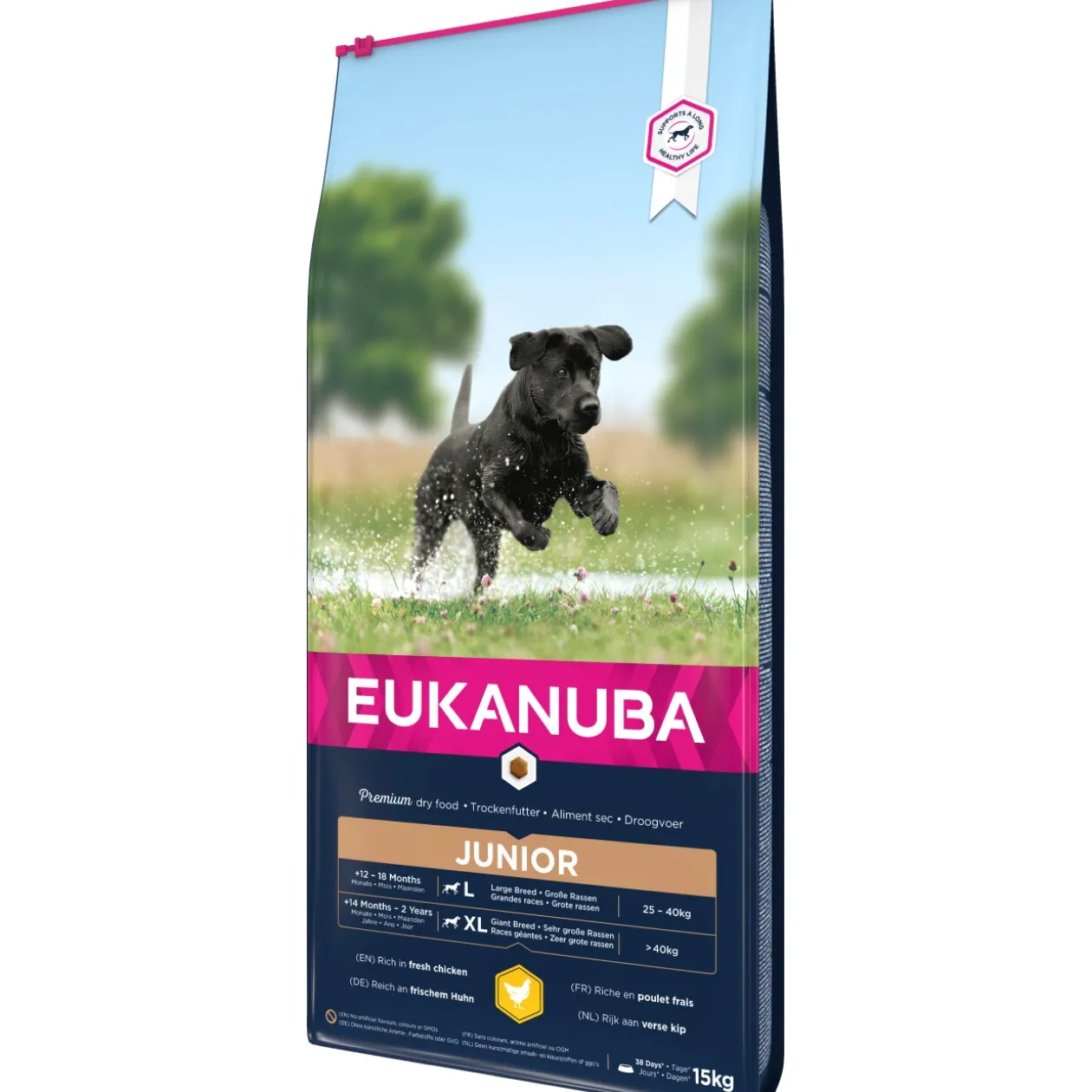 EUKANUBA Junior Large Breed Poulet 15 kg