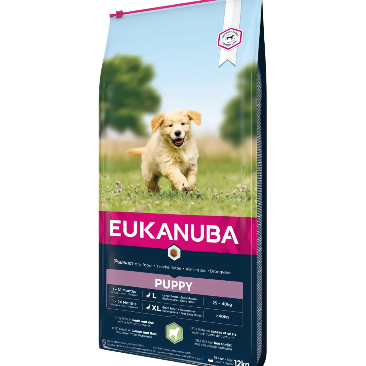 EUKANUBA Puppy Agneau et riz 12 kg