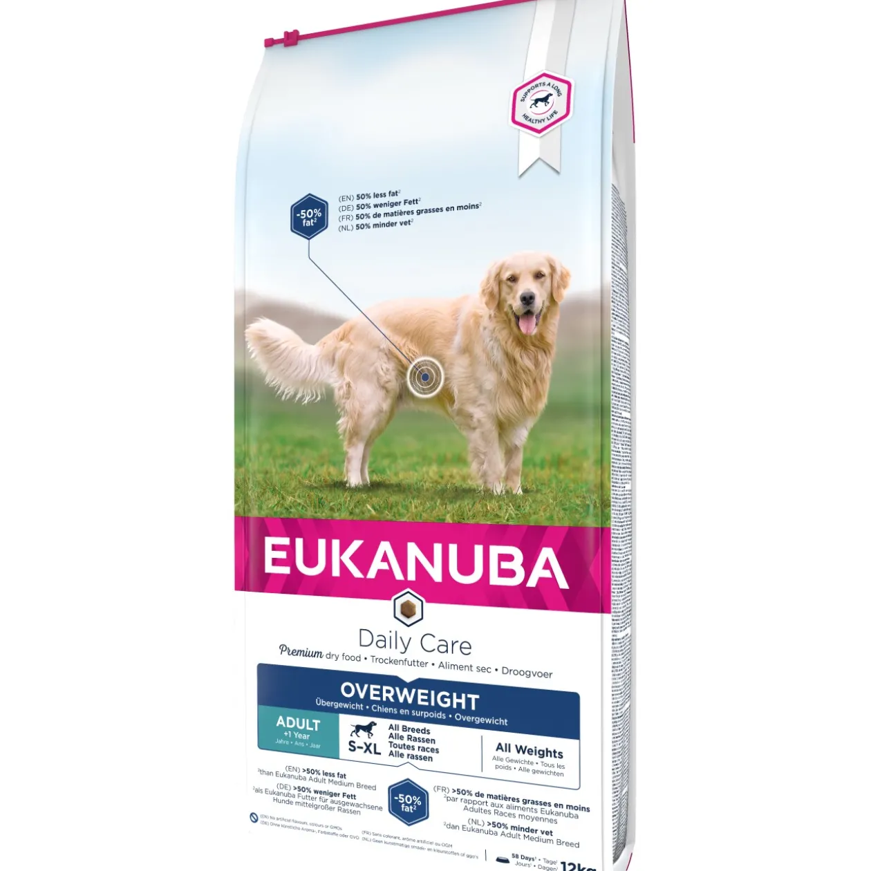 EUKANUBA Surpoids Daily Care, castré 12 kg