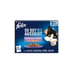 Felix Aussi bon que beau Senior 12 x 85 g