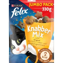 Felix Knabbermix Jumbo Pack 330 g Original