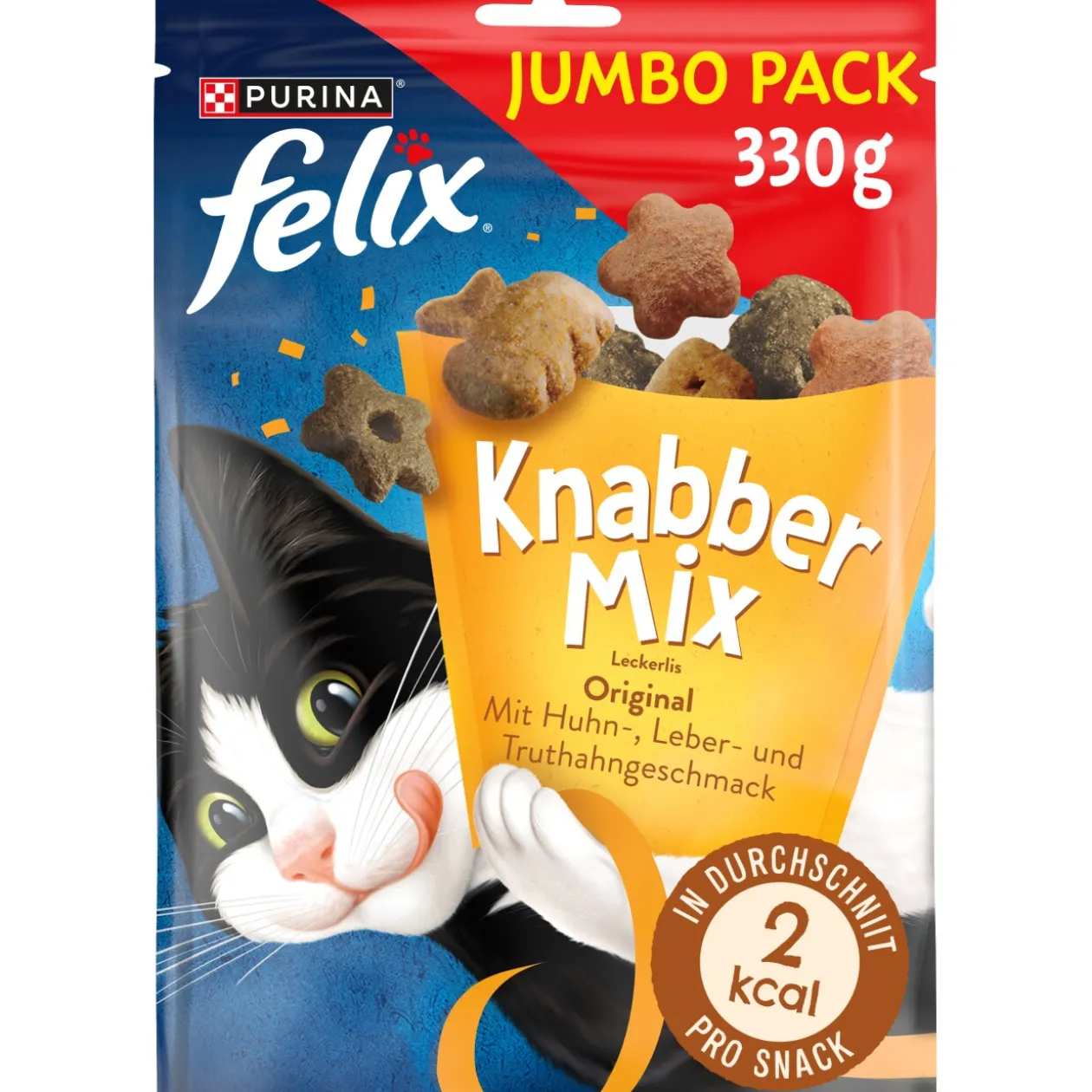 Felix Knabbermix Jumbo Pack 330 g Original
