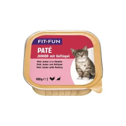 FIT+FUN Junior Paté Volaille 16x100 g