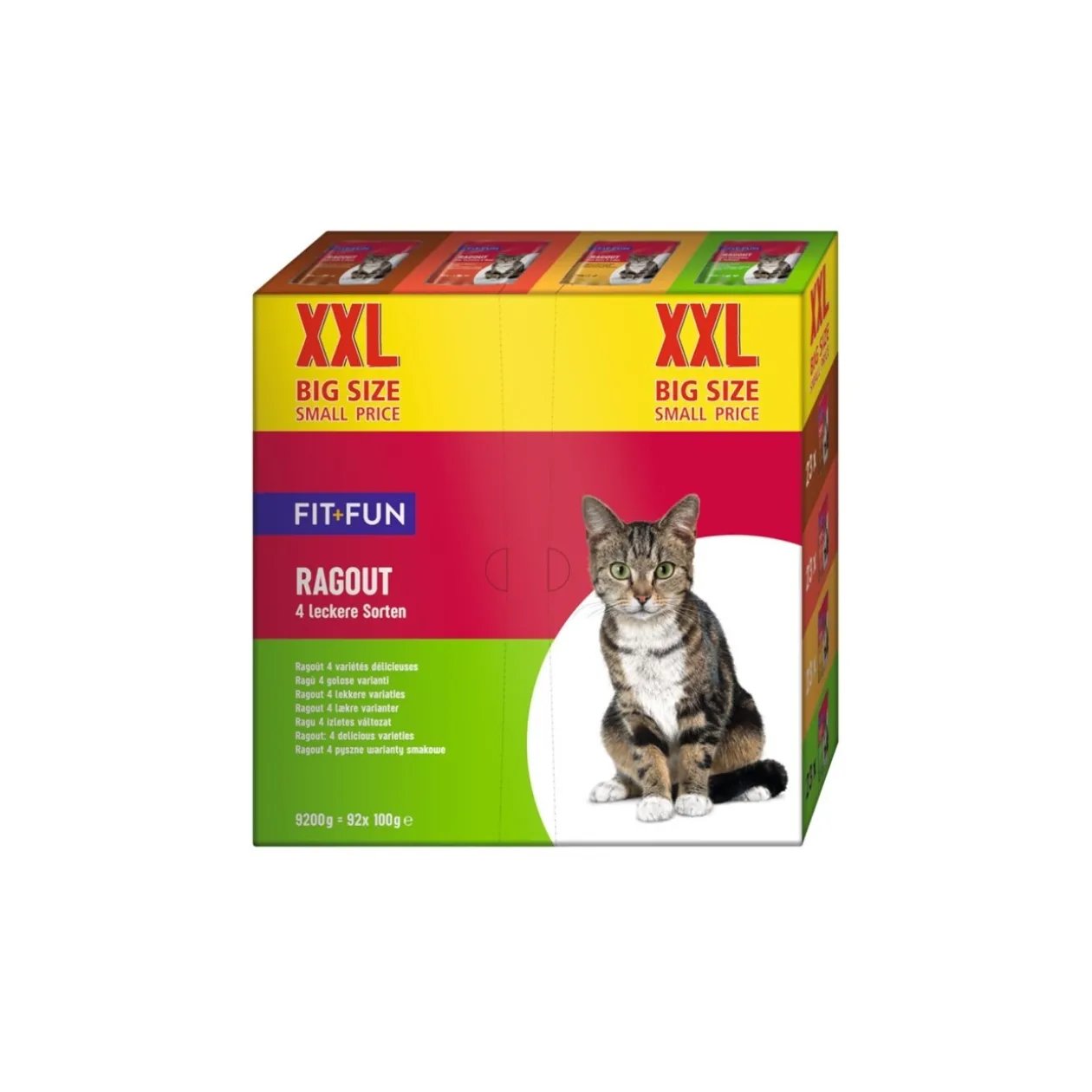 FIT+FUN Ragout Multipack 92x100g