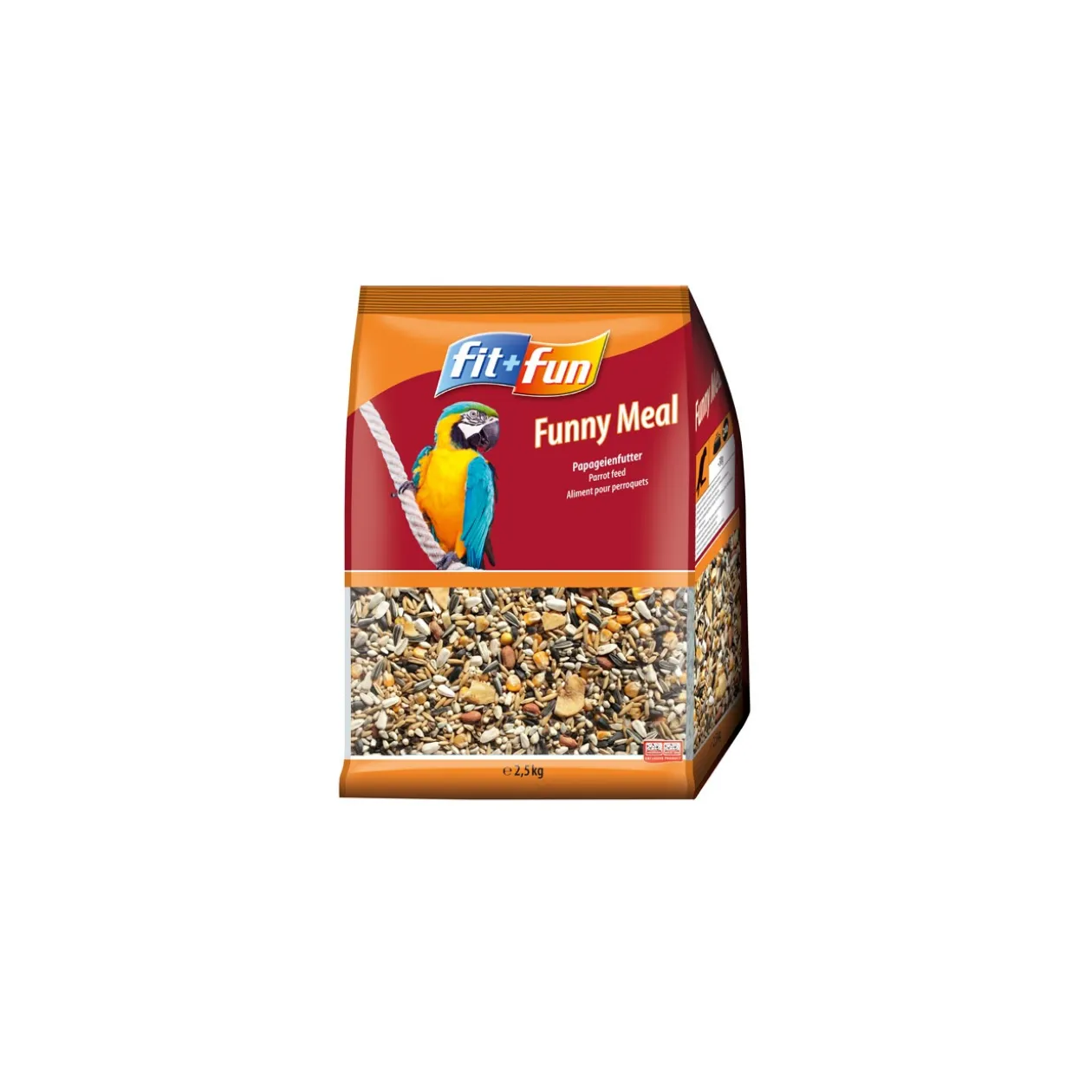 FIT+FUN REPAS AMUSANT POUR PERROQUET 1 kg