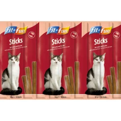 FIT+FUN Sticks 25 x 10 pièces Saumon et truite