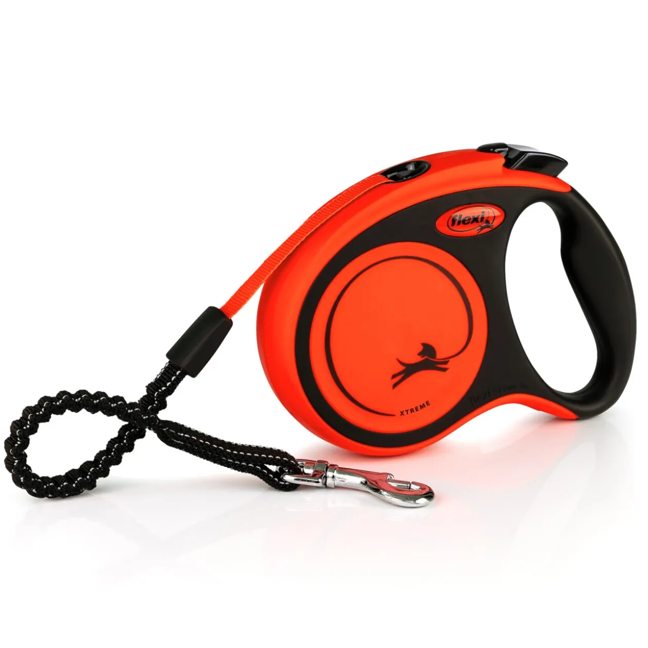 Flexi XTREME Laisse à enrouleur orange/noir S, 5 m