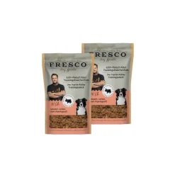 FRESCO Petits os d’entraînement M. Rütter 2x150g Véritable viande de bœuf