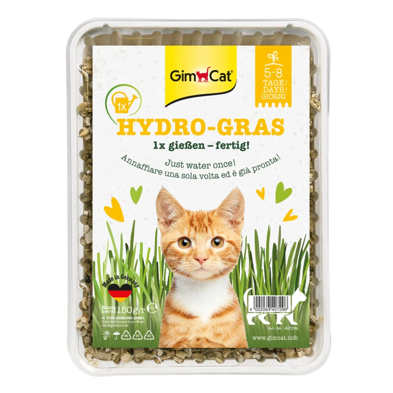 GimCat Herbe Hydro 150 g