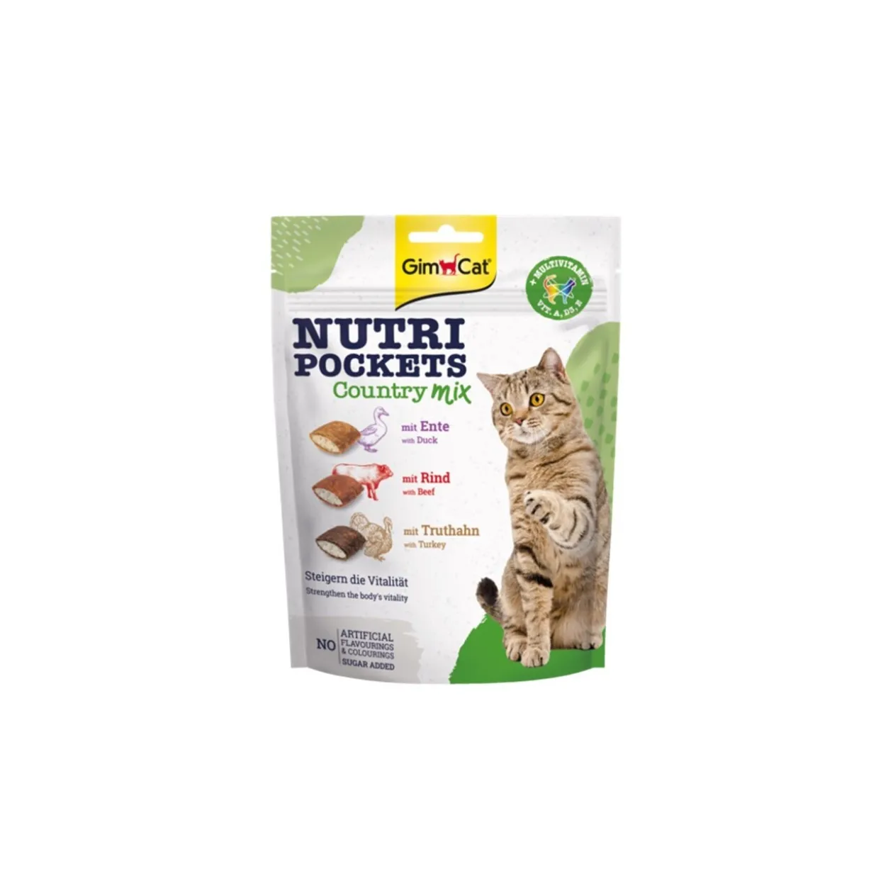 GimCat Nutri Pockets Country-Mix 2x150 g