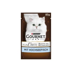 GOURMET À la Carte 26 x 85 g Poisson de haut mer dans une composition de riz et de légumes