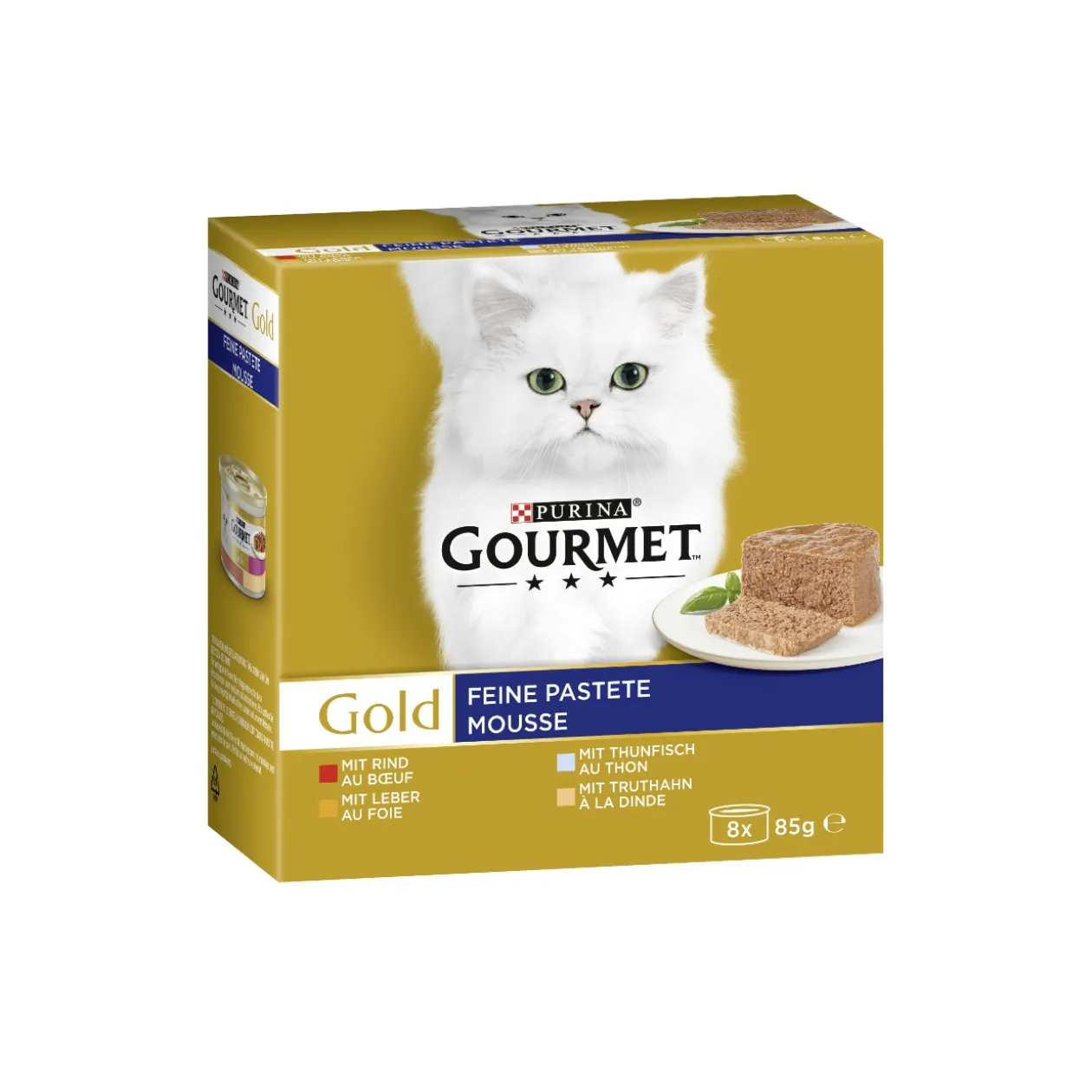 GOURMET Gold Les Mousselines 8 x 85 g