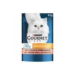 GOURMET Perle Genuss en sauce 24x85g Saumon, sauce saumon grillé