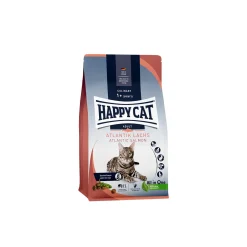 HAPPY CAT Croquettes Culinary pour chat adulte, saumon de l'Atlantique 4 kg