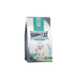 HAPPY CAT Croquettes pour chat adulte Care, Light 4 kg