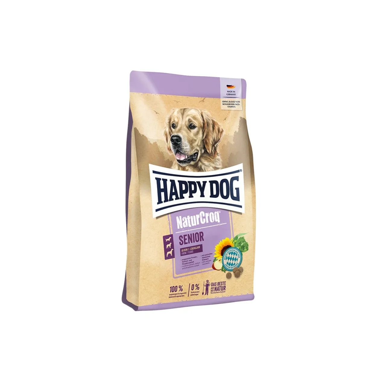 HAPPY DOG Croquettes pour chien senior NaturCroq 15 kg