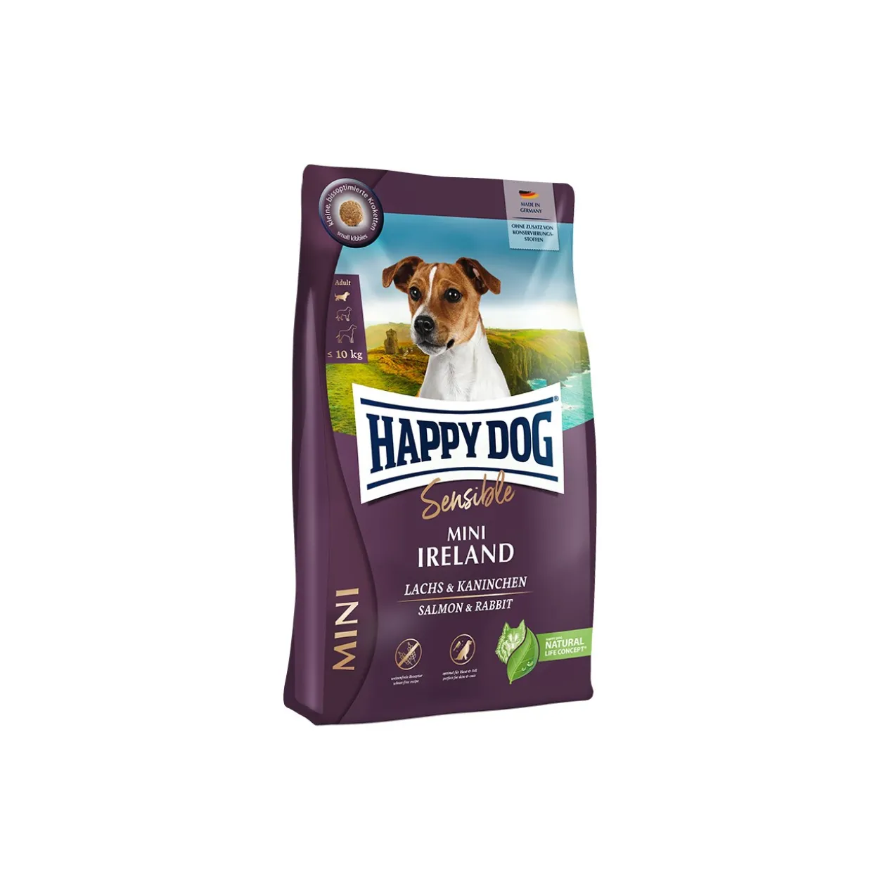 HAPPY DOG Sensible Croquettes Chien Adulte, Mini Irlande 800 g